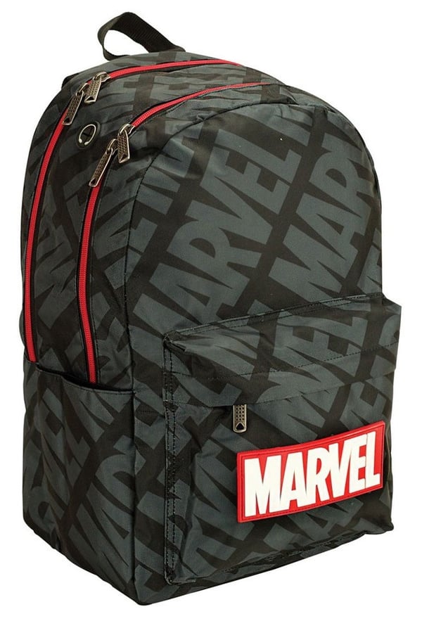 Nerf Black Marvel skolesekk, 43 cm størrelse