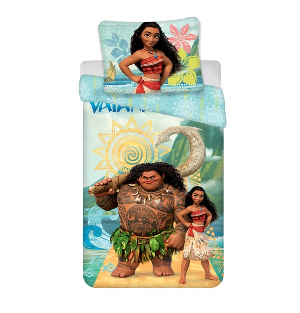 Disney Vaiana eventyrsengesett 140×200 cm, 70×90 cm Disney Vaiana eventyrsengesett 140×200 cm, 70×90 cm