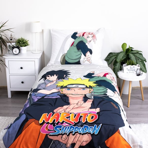 Naruto United sengesett 140×200 cm, 70×90 cm