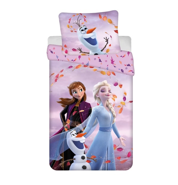 Disney Frozen Sky sengetøysett 140×200 cm, 70×90 cm