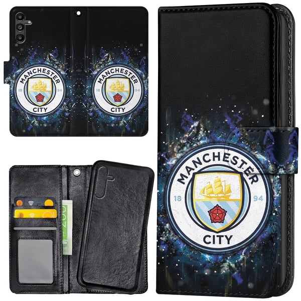 Samsung Galaxy S25 Plus - Lommebok Deksel Manchester City