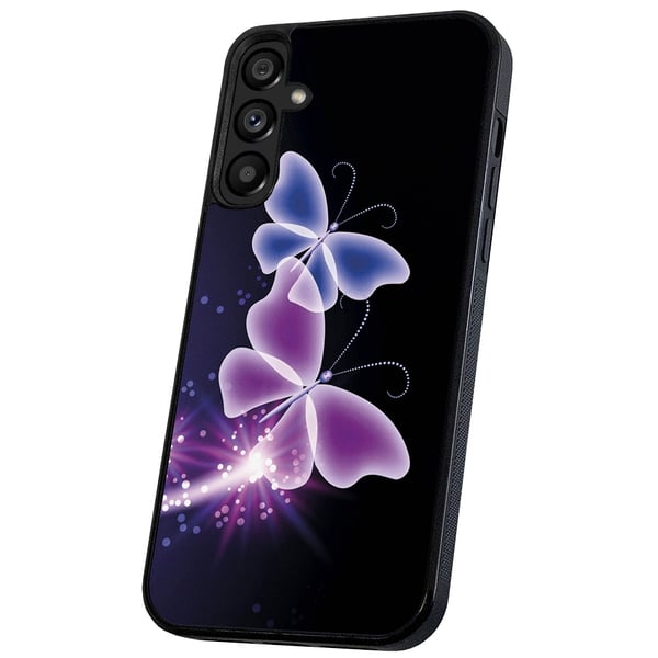 Samsung Galaxy A36 5G - Deksel/Mobildeksel Lilla Sommerfugler