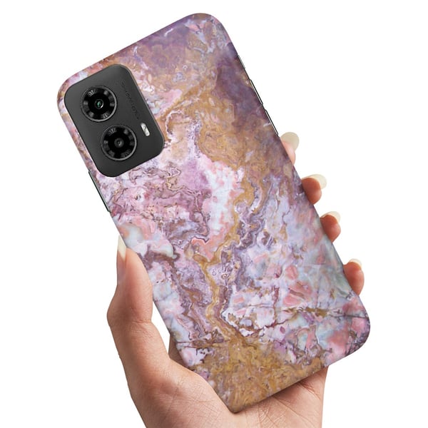Deksel / Mobildeksel til Motorola Moto G35 5G - Marmor