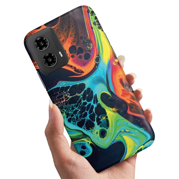 Cover / Mobilcover til Motorola Moto G35 5G - Marmor