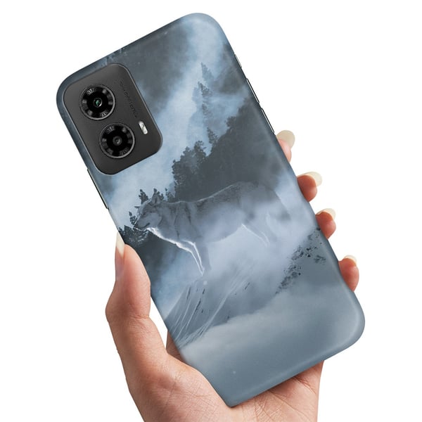 Deksel / Mobildeksel til Motorola Moto G55 5G - Arctic Wolf