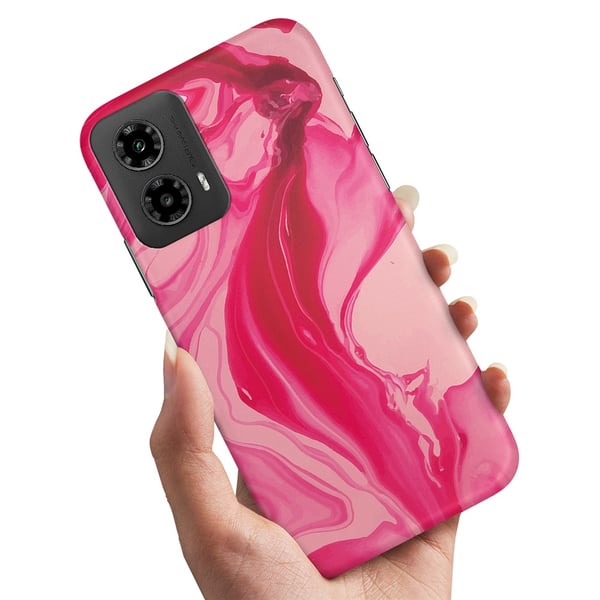 Deksel / Mobildeksel til Motorola Moto G55 5G - Marmor