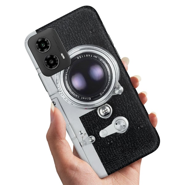 Deksel / Mobildeksel til Motorola Moto G35 5G - Retro Kamera