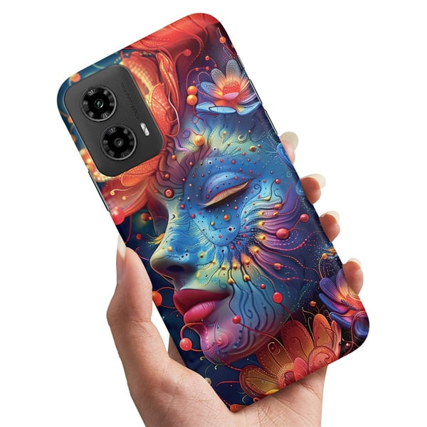 Deksel / Mobildeksel til Motorola Moto G54 5G - Psychedelic