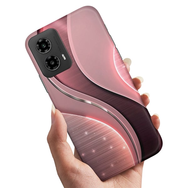 Deksel / Mobildeksel til Motorola Moto G55 5G - Abstract