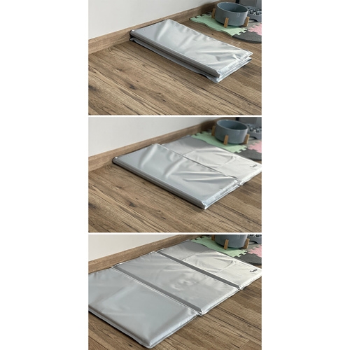 Kjølematte for Hund & Katt - Kjølepute som kjøler - 90x50cm Grå