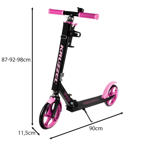 Løbehjul / Kickbike - Sammenklappelig - Pink