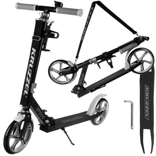 Sparkesykkel / Kickbike - Sammenleggbar - Grå