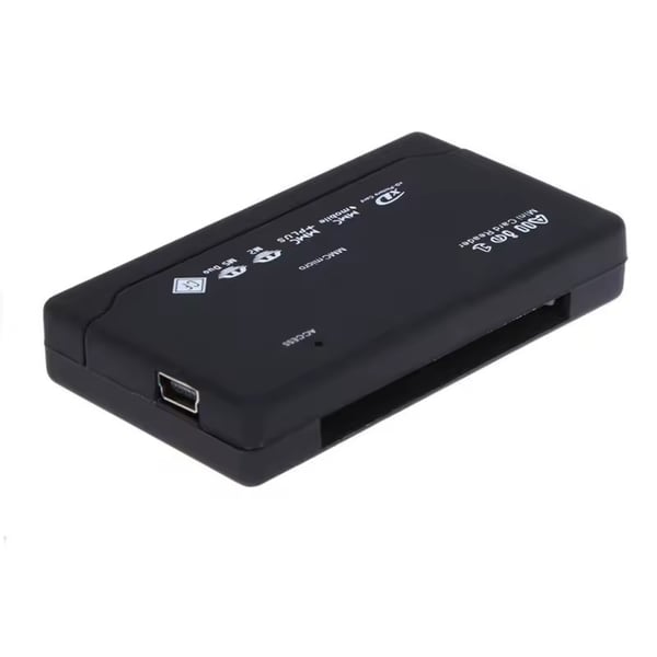 Multikortlæser USB 2.0 – Understøttelse af 150 Hukommelseskort