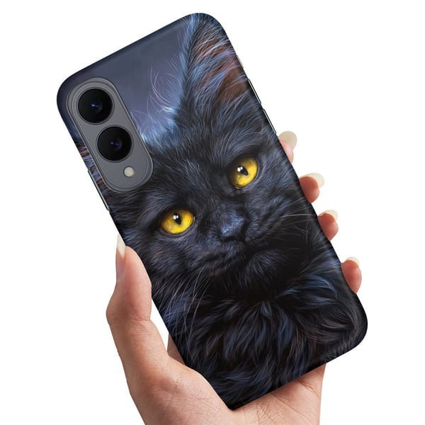 Deksel / Mobildeksel til Samsung Galaxy S25 Edge - Svart Katt