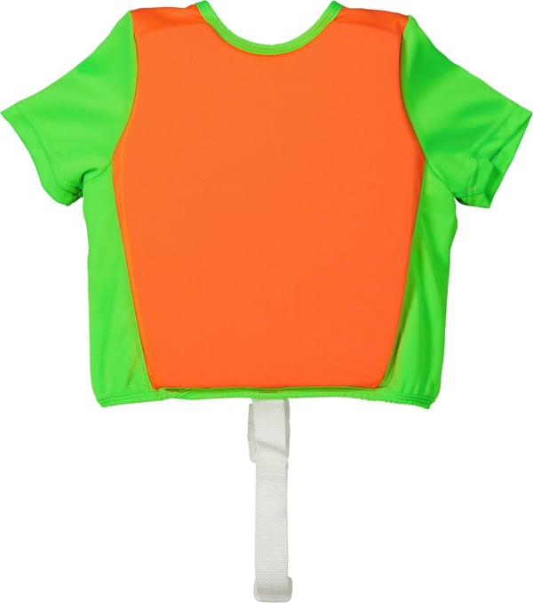 Strooem svømmevest for barn - 2-4 år Orange-Lime