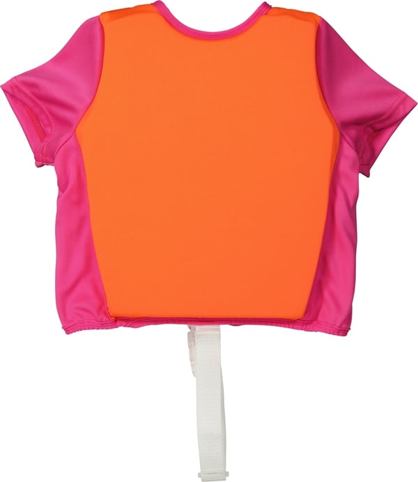 Strooem svømmevest for barn - 4-6 år Orange-Pink