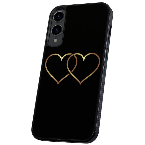 Samsung Galaxy S25 Edge - Deksel/Mobildeksel Double Hearts