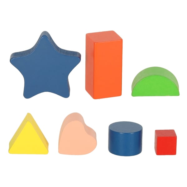 Pyramidepuslespill for å lære å telle dyr XXL