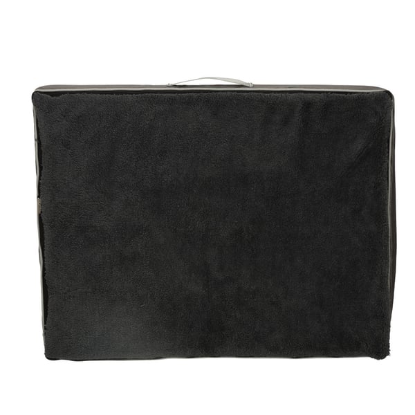 Ortopedisk hundeseng grå 90x70x10cm