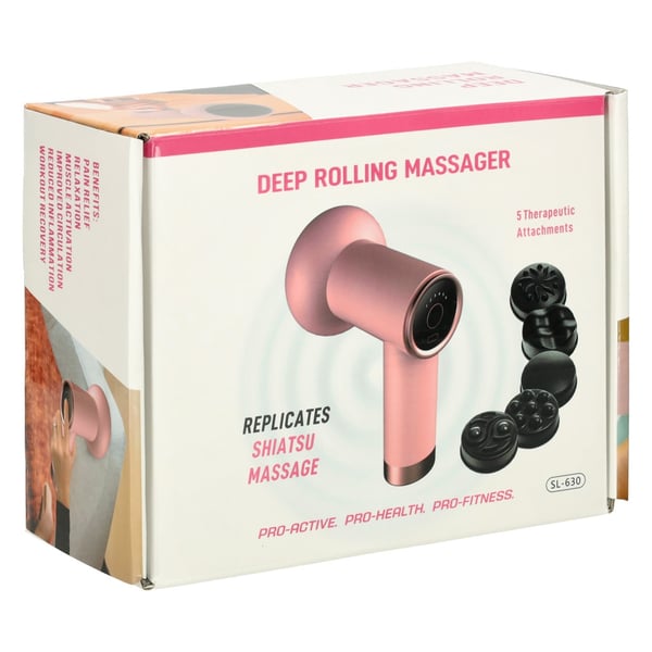 Kropsmassagepistol slankende 9i1 hvid