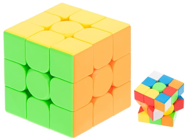 3x3 Pusselkub - Färgglad Speed Cube 3x3 Pusselkub - Färgglad Speed Cube