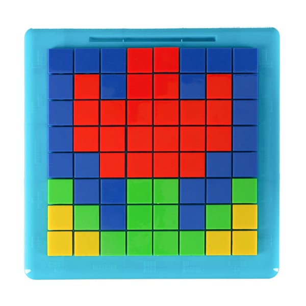 Kreativa pusselmosaikblock