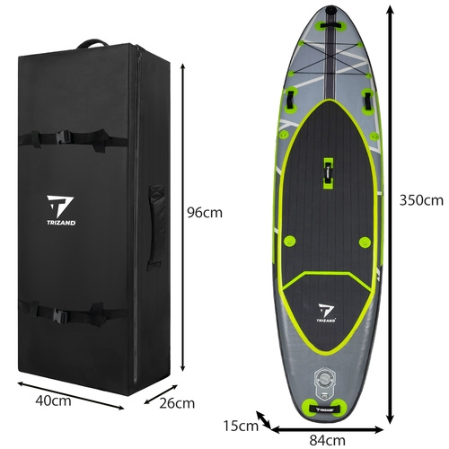 SUP-bræt / Oppusteligt Paddleboard - 350 cm
