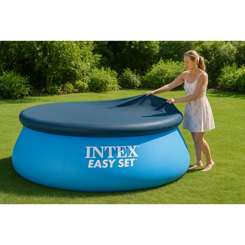 Pooltrekk / Poolbeskyttelse - Beskyttelse til basseng - 276 cm (305 cm)