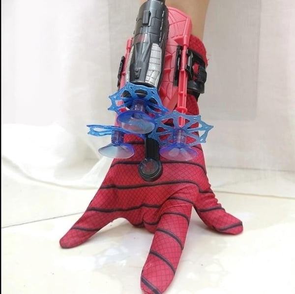 Spiderman Web Shooter for Barn - Skyter ut sugekopper - 1-Pack