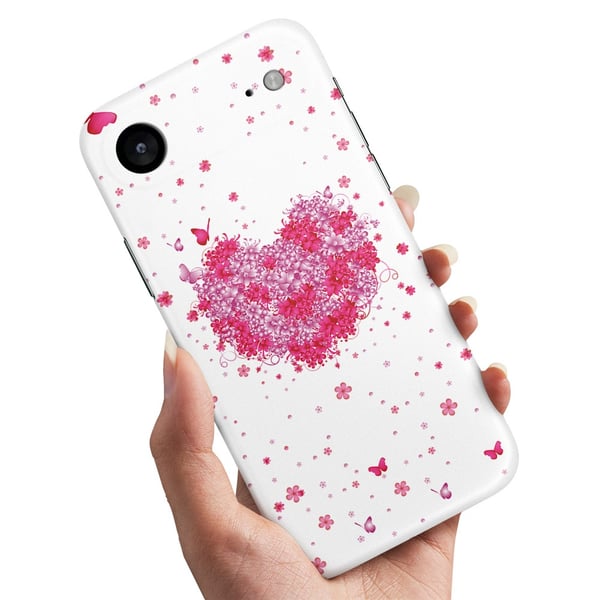 Cover / Mobilcover til iPhone 17 Air - Blomsterhjerte
