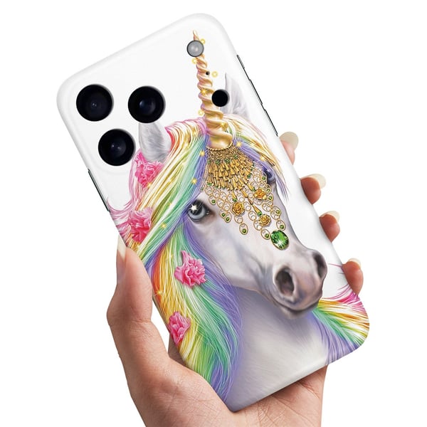 Deksel / Mobildeksel til iPhone 17 Pro - Unicorn/Enhjørning