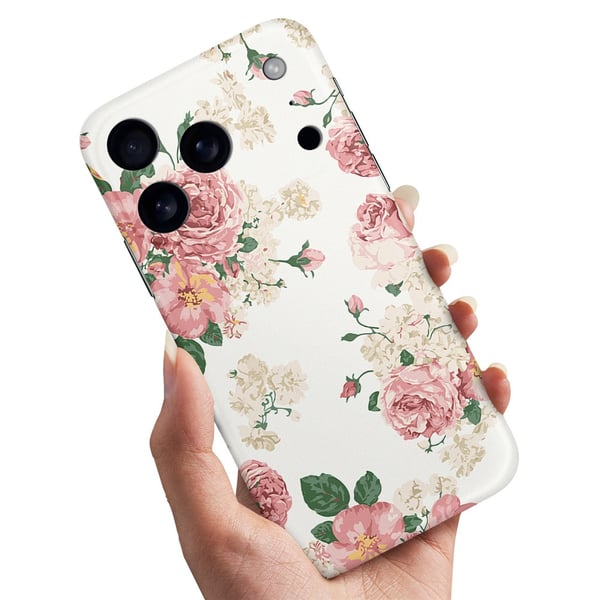 Skal / Mobilskal till iPhone 17 Pro Max - Retro Blommor