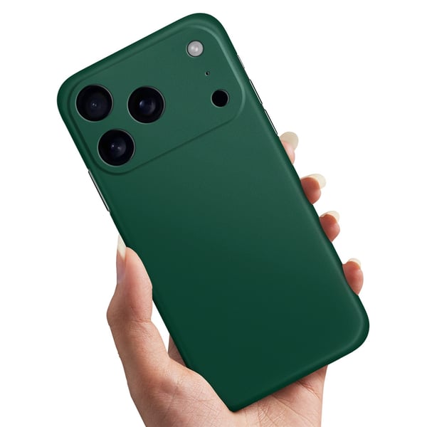 Deksel / Mobildeksel til iPhone 17 Pro Max - Mørkegrønn