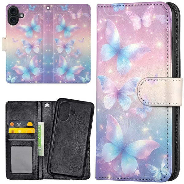 iPhone 17 - Lompakkokotelo/Kuoret Butterflies