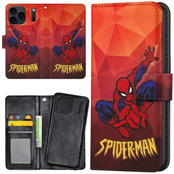 iPhone 17 Pro - Mobilcover/Etui Cover Spider-Man
