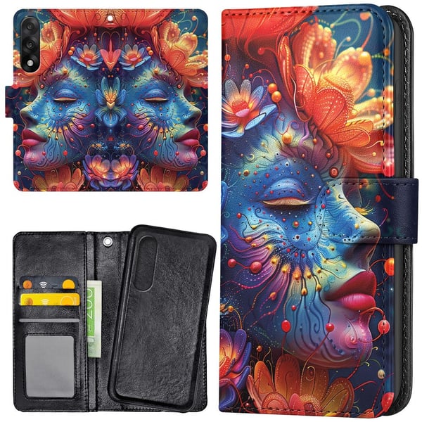OnePlus Nord 5 - Lompakkokotelo/Kuoret Psychedelic