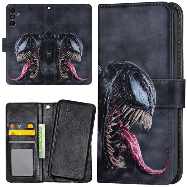 Samsung Galaxy S25 FE - Lommebok Deksel Venom Samsung Galaxy S25 FE - Lommebok Deksel Venom