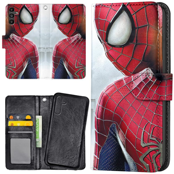 Samsung Galaxy S25 FE - Lommebok Deksel Spiderman
