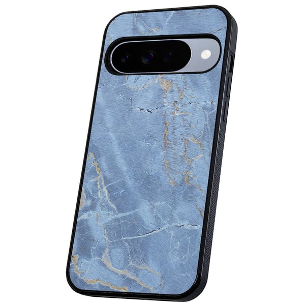 Google Pixel 10/10 Pro - Cover/Mobilcover Marmor