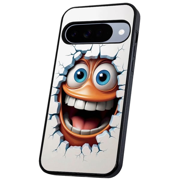 Google Pixel 10/10 Pro - Deksel/Mobildeksel Emoji