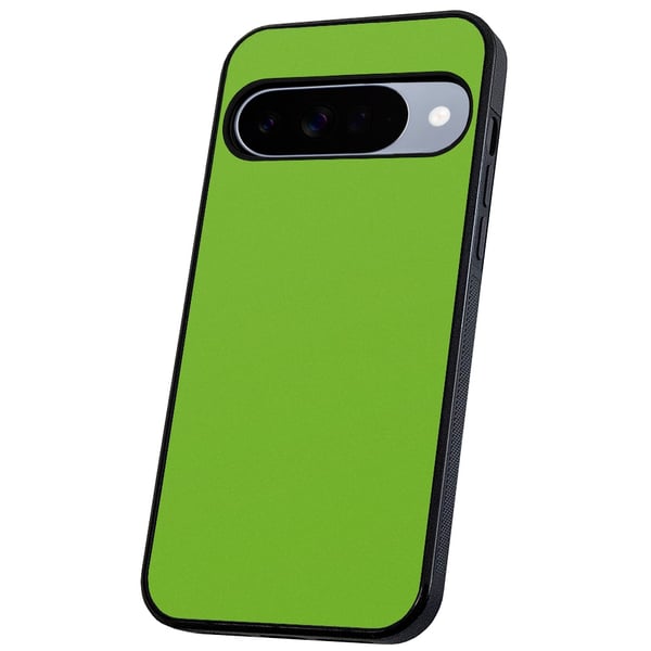 Google Pixel 10/10 Pro - Cover/Mobilcover Limegrøn