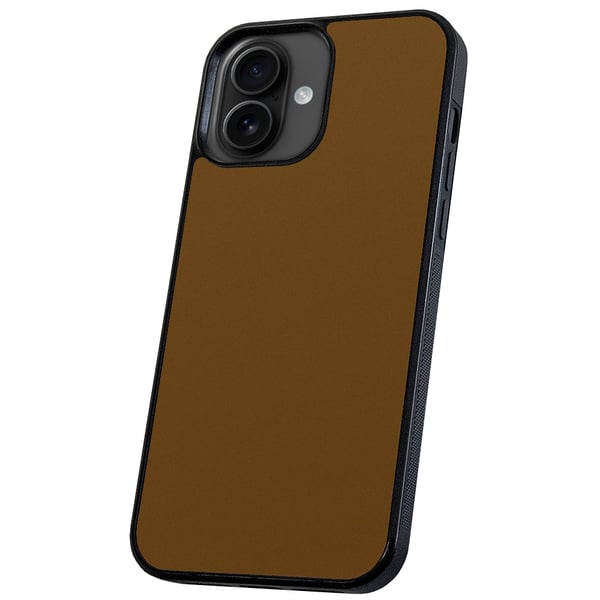 iPhone 17 - Cover/Mobilcover Brun