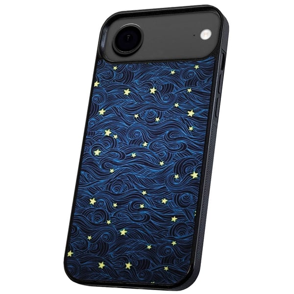 iPhone 17 Air - Cover/Mobilcover Stjernemønster