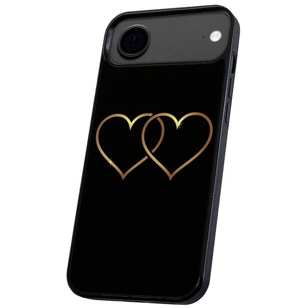 iPhone 17 Air - Cover/Mobilcover Double Hearts