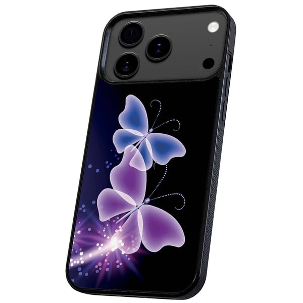 iPhone 17 Pro - Kuoret/Suojakuori Violetit Perhoset