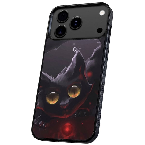 iPhone 17 Pro Max - Kuoret/Suojakuori Musta Kissa