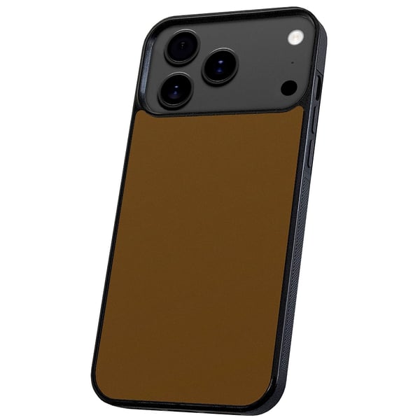 iPhone 17 Pro Max - Cover/Mobilcover Brun