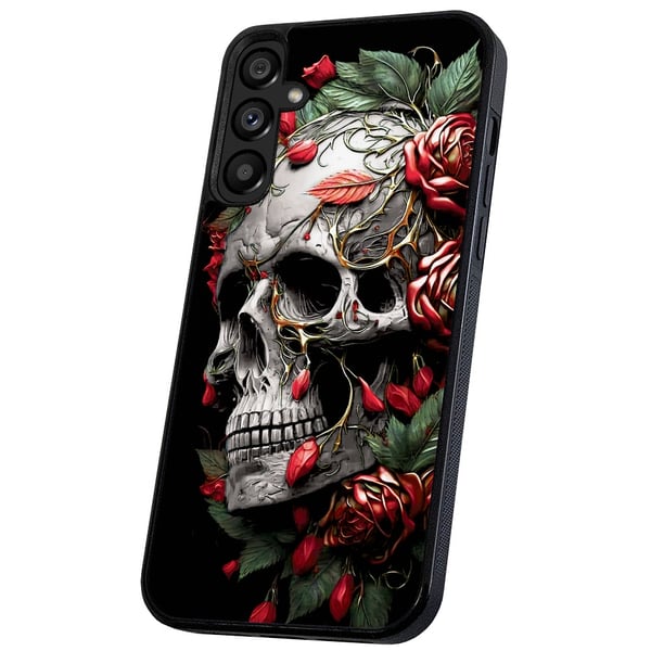 Samsung Galaxy A17 5G - Deksel/Mobildeksel Skull Roses