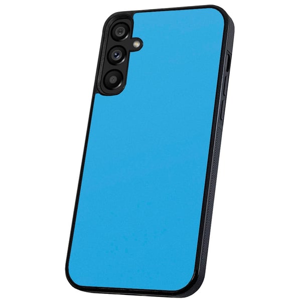 Samsung Galaxy S25 FE - Cover/Mobilcover Lysblå