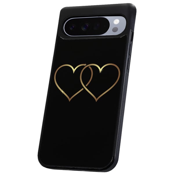 Google Pixel 10 Pro XL - Cover/Mobilcover Double Hearts